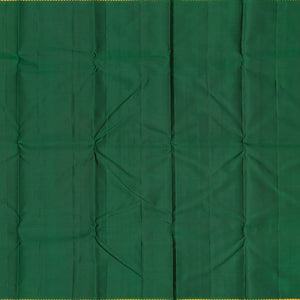 Hot Pink Handloom Kanchipuram Korvai Silk Saree With Floral Buttas