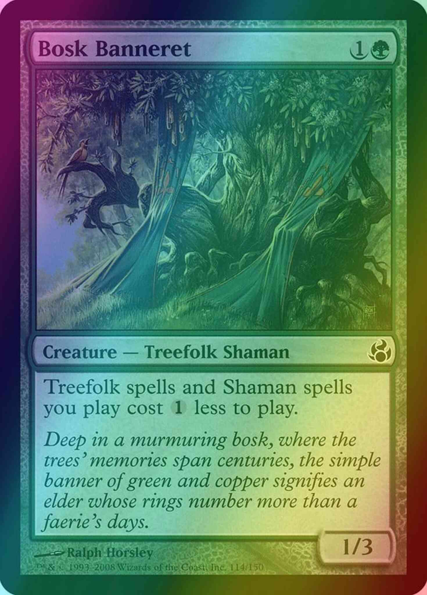 Bosk Banneret [114] [Morningtide] [Foil]