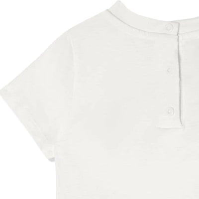 Fendi Bear Pocket Baby  White T Shirt