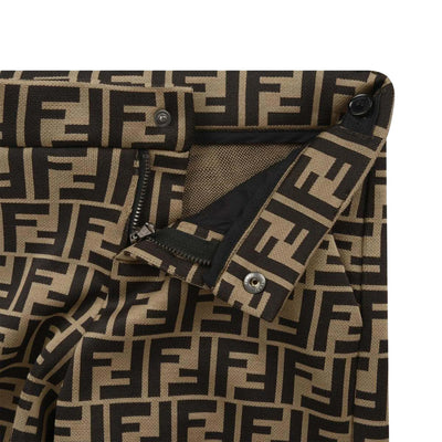 Fendi Boys Brown Shorts