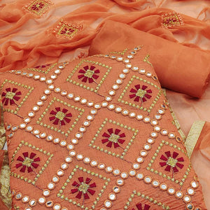 Fenta Embroidered Modal Dress Material
