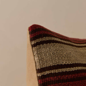 Vintage Lumbar Pillow No. 361, 16" x 24"