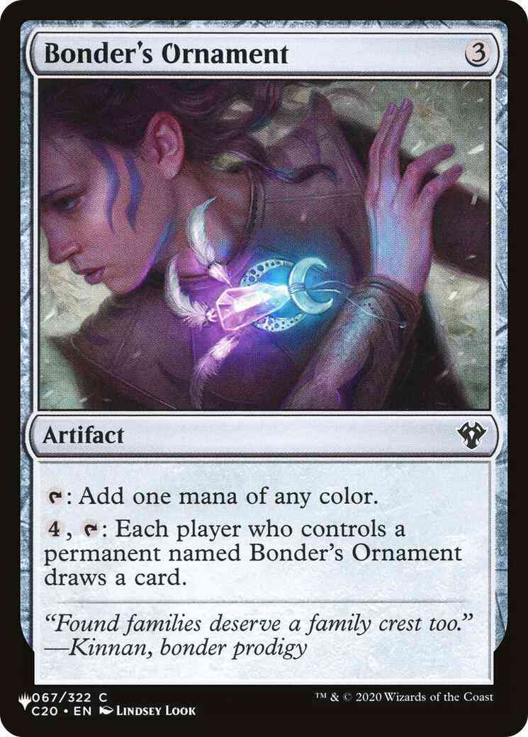 Bonder's Ornament [C20-67] [The List] [Non-Foil]