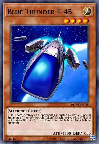 Blue Thunder T-45 - BP01-EN198 - Starfoil Rare - Unlimited