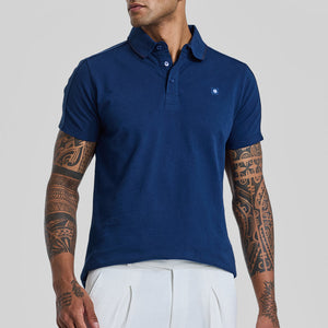 Believe Dark Blue Polo T-Shirt