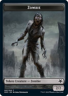 Angel Token (01) // Zombie Token (07) [Game Night: Free-for-All: Tokens] [Non-Foil]