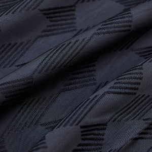 Black Self-Design Shirt