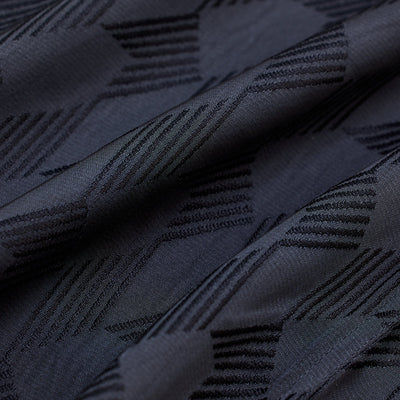 Black Self-Design Shirt