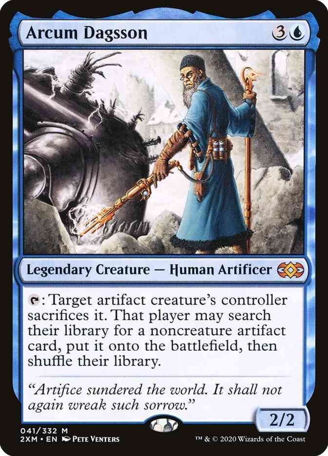 Arcum Dagsson [41] [Double Masters] [Non-Foil]