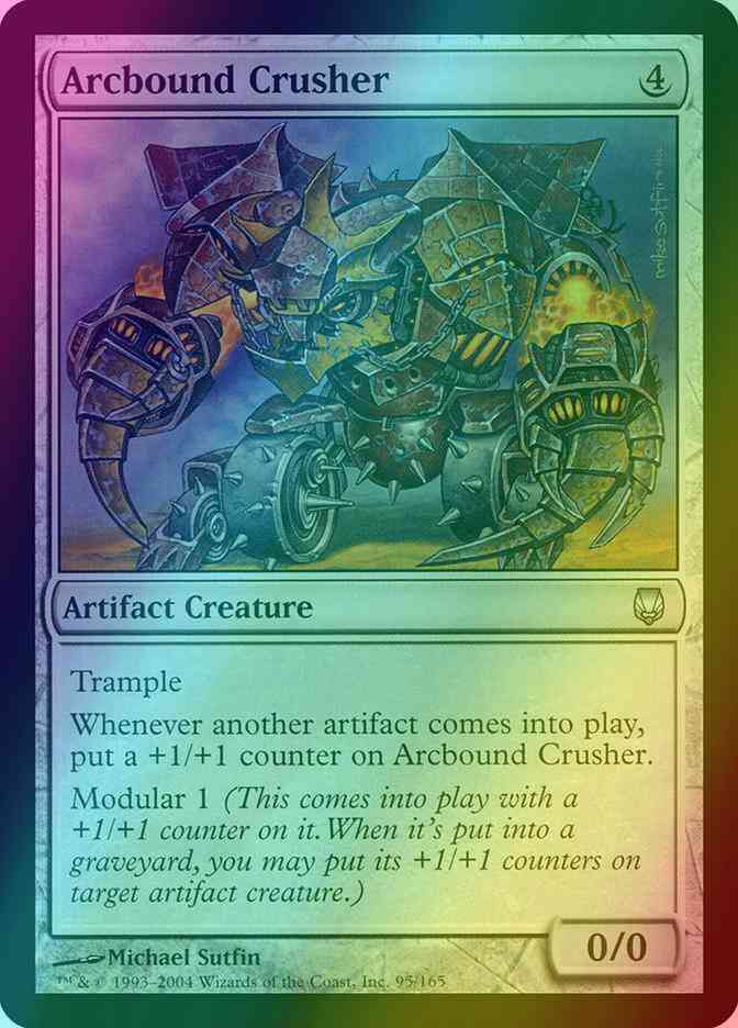 Arcbound Crusher [95] [Darksteel] [Foil]