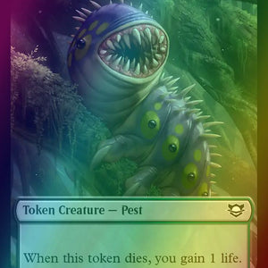 Bird Token (03) // Pest Token (09) [Edge of Eternities: Commander: Tokens] [Foil]