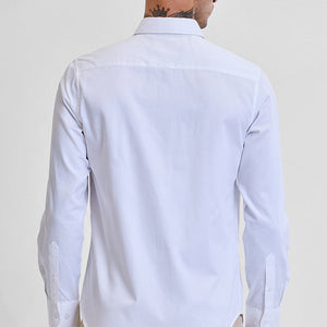 White Embroidered Shirt