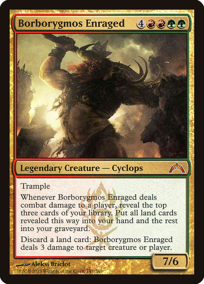 Borborygmos Enraged [147] [Gatecrash] [Non-Foil]
