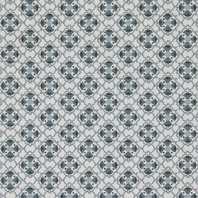 Medallion All Over Linen Fabric by Nathan Turner