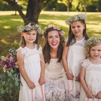 Colorful, Textural Wildflower Wedding