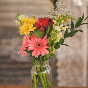 Colorful, Textural Wildflower Wedding