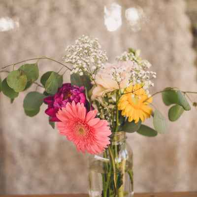 Colorful, Textural Wildflower Wedding