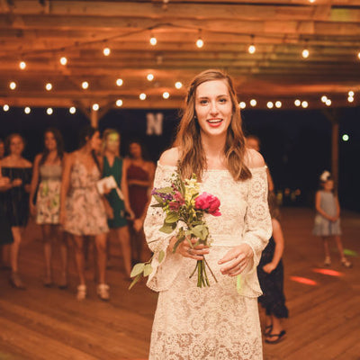 Colorful, Textural Wildflower Wedding