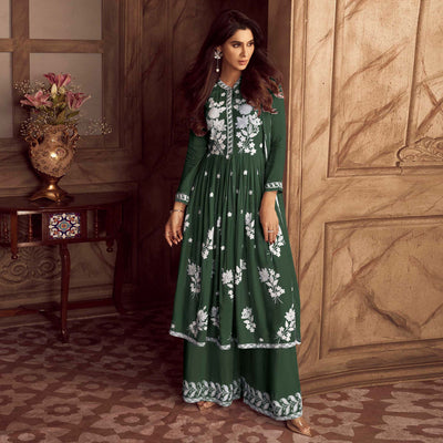green-lucknowi-embroidered-rayon-palazzo-suit-2