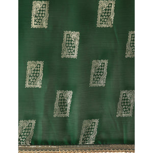 green-foil-printed-with-embroidered-border-chiffon-saree