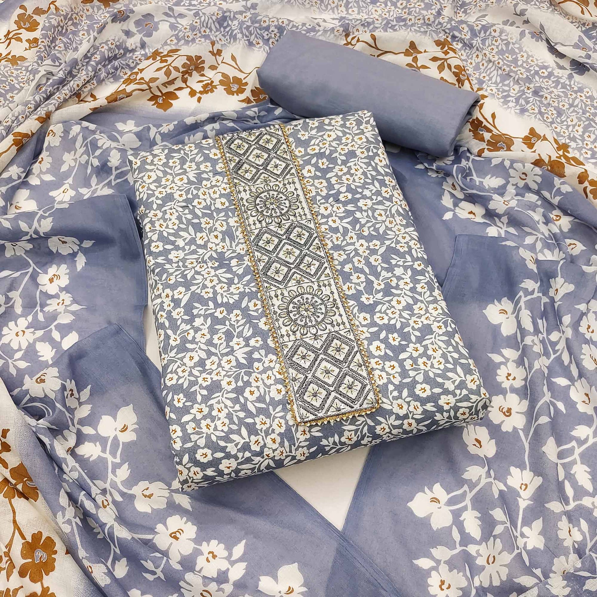 grey-floral-printed-pure-cotton-dress-material