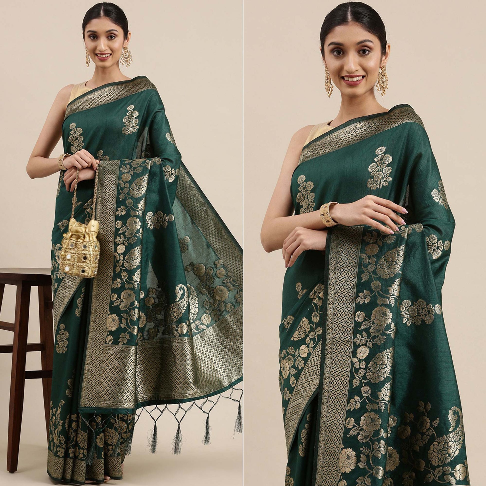 green-woven-kanjivaram-silk-saree-1