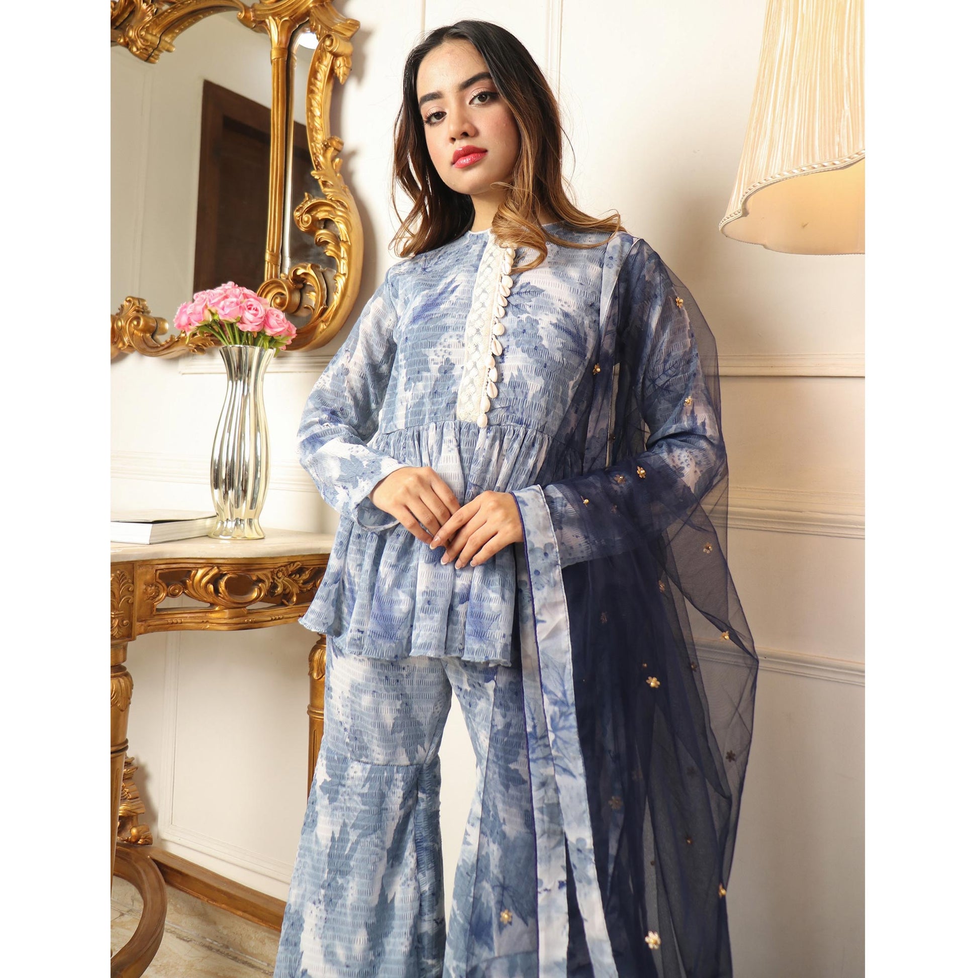 grey-floral-printed-georgette-sharara-suit