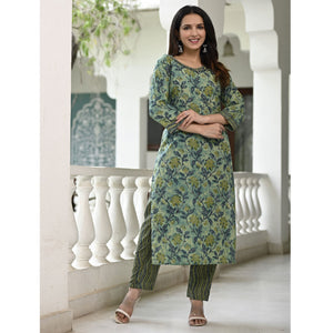 green-floral-printed-pure-cotton-suit-5