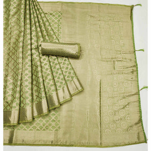 green-woven-organza-saree-5