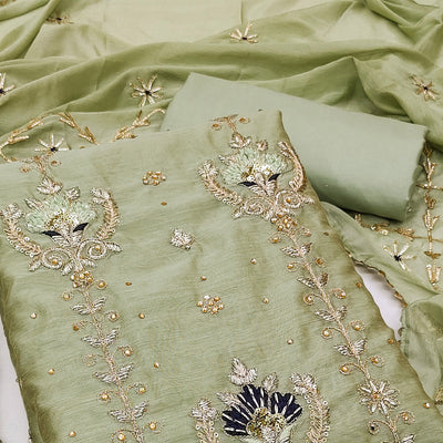18-green-sequins-embroidered-modal-dress-material