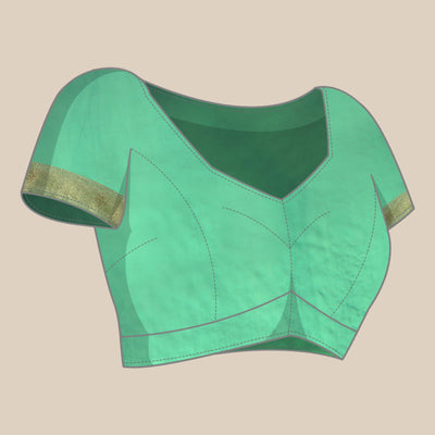 green-floral-embroidered-organza-saree-5