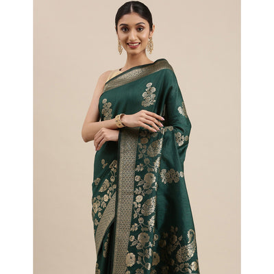 green-woven-kanjivaram-silk-saree-1