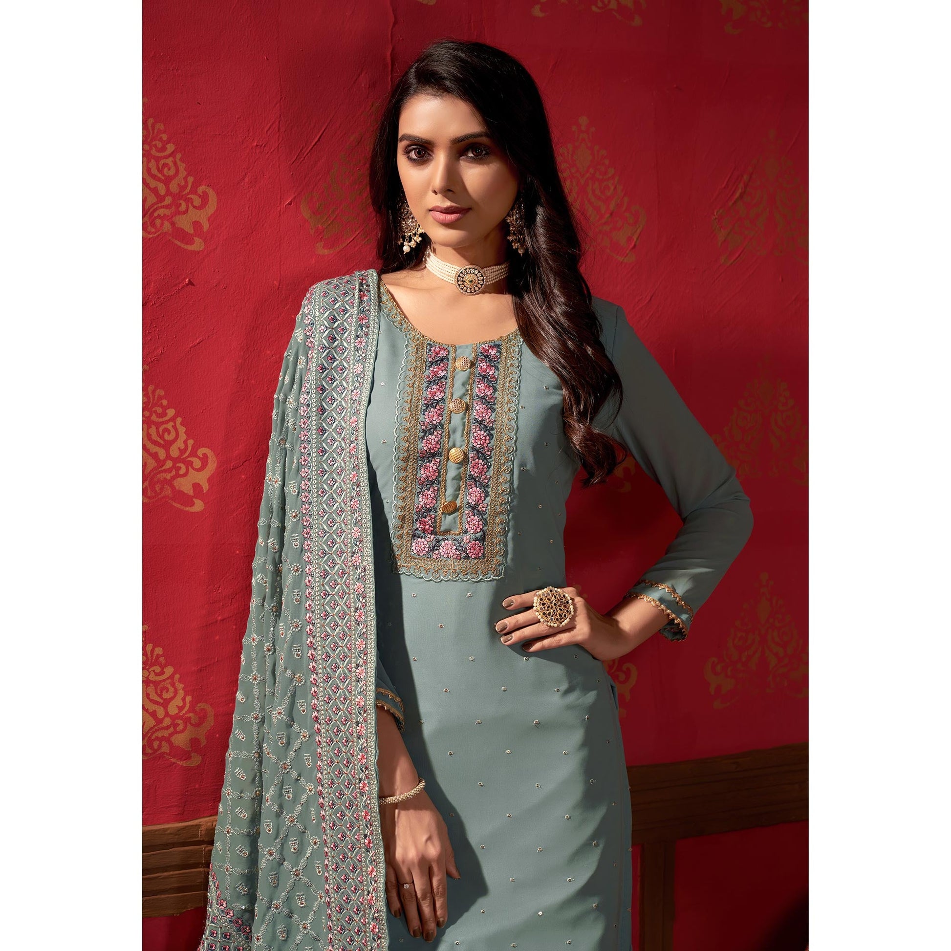 grey-embroidered-georgette-sharara-suit-1