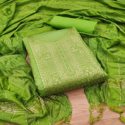 green-woven-banarasi-silk-dress-material-4
