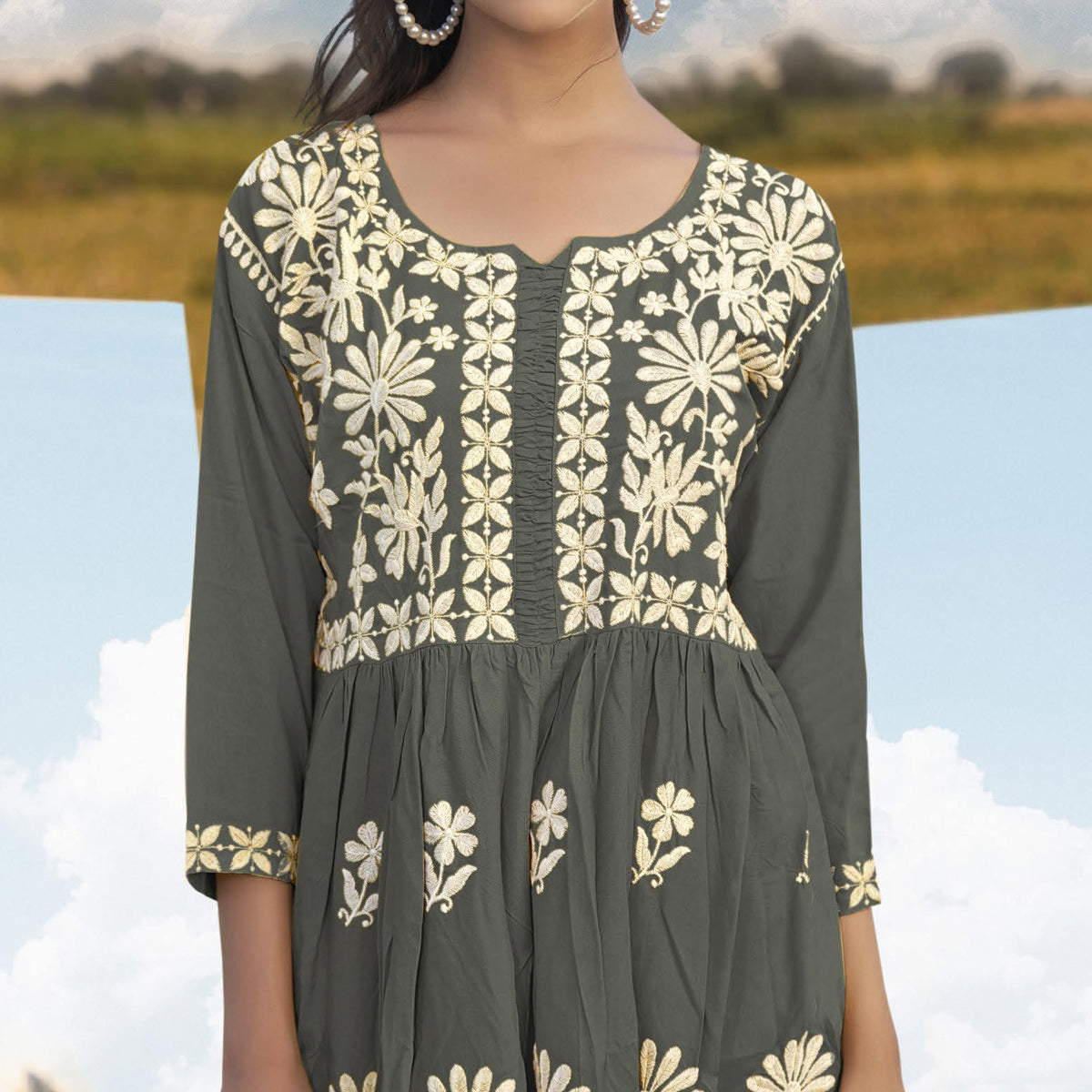 grey-floral-embroidered-rayon-tunic-1
