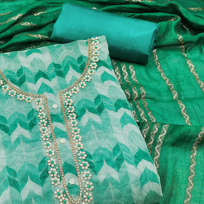 green-printed-with-handwork-modal-dress-material-1