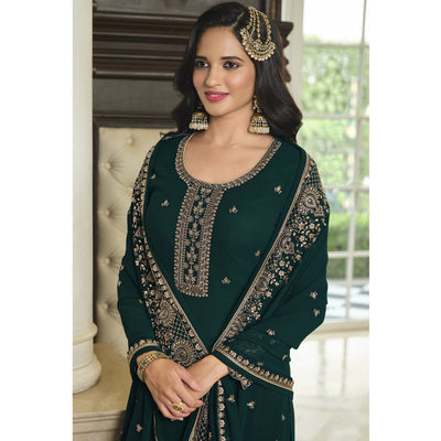 a-green-floral-embroidered-georgette-sharara-suit