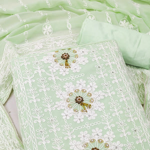 green-lucknowi-embroidered-georgette-dress-material-1