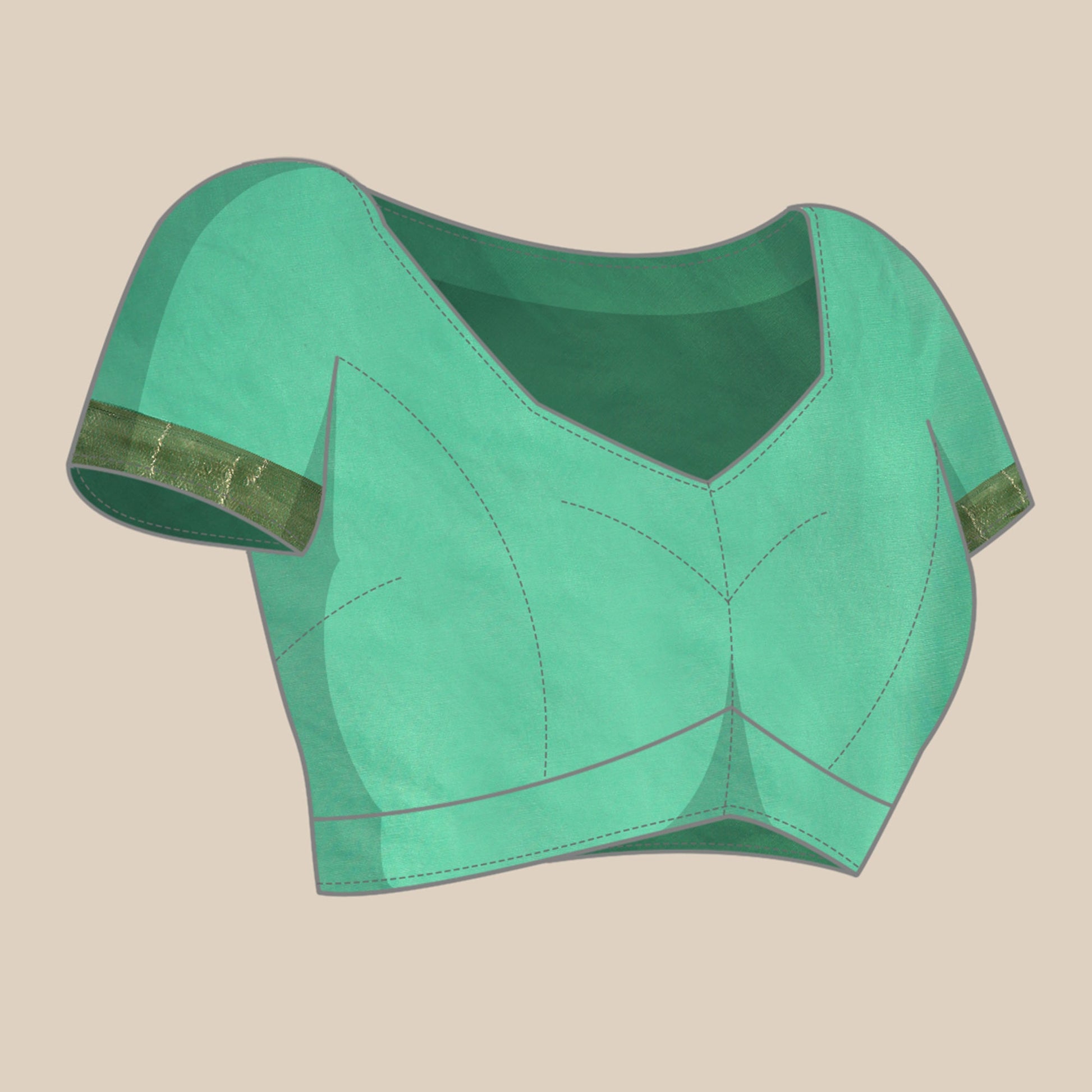 green-floral-embroidered-organza-saree-3