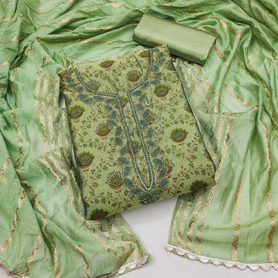 green-printed-with-handwork-modal-dress-material