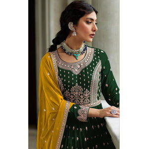 green-floral-embroidered-georgette-sharara-suit-2