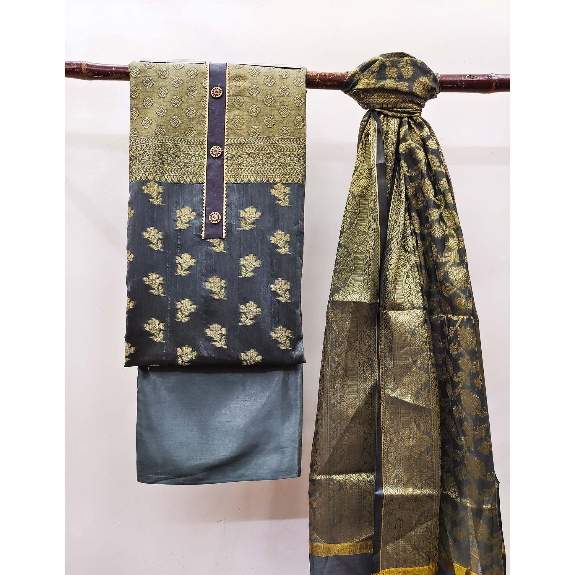 9-grey-floral-woven-banarasi-silk-dress-material