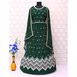 green-sequins-embroidered-georgette-semi-stitched-naira-cut-suit