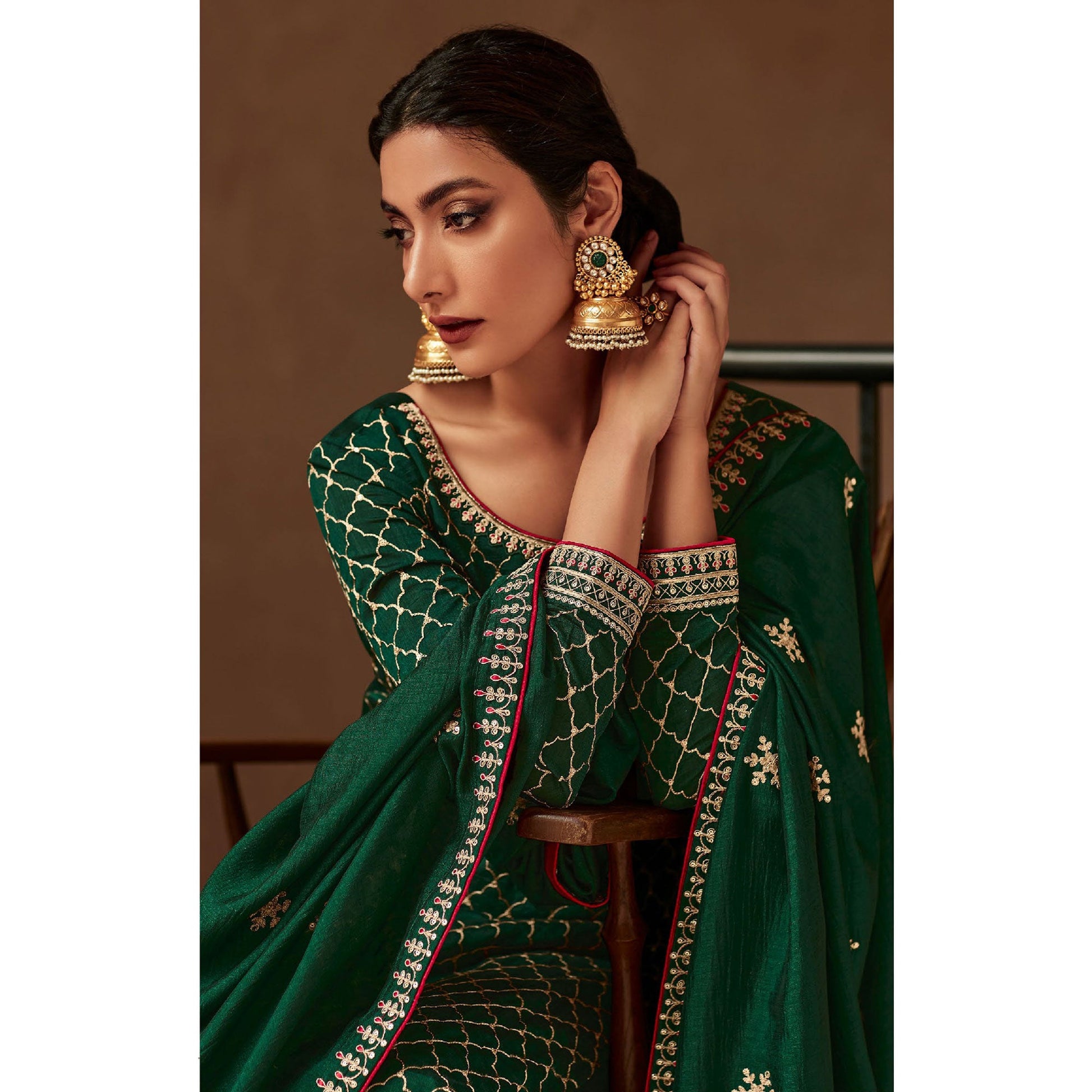 green-floral-embroidered-art-silk-palazzo-suit