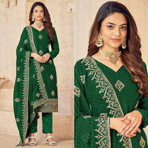green-embroidered-vichitra-silk-suit