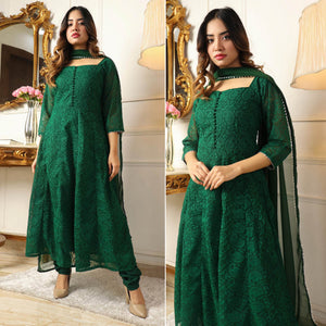 green-chikankari-work-georgette-anarkali-suit