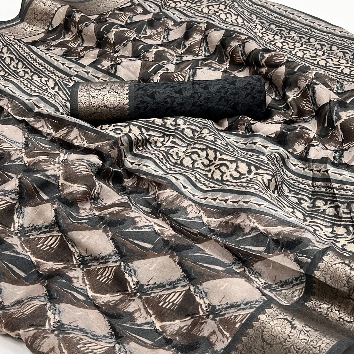 24grey-floral-printed-with-woven-dola-silk-saree