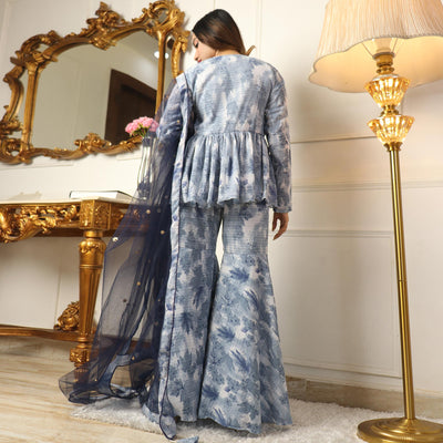 grey-floral-printed-georgette-sharara-suit