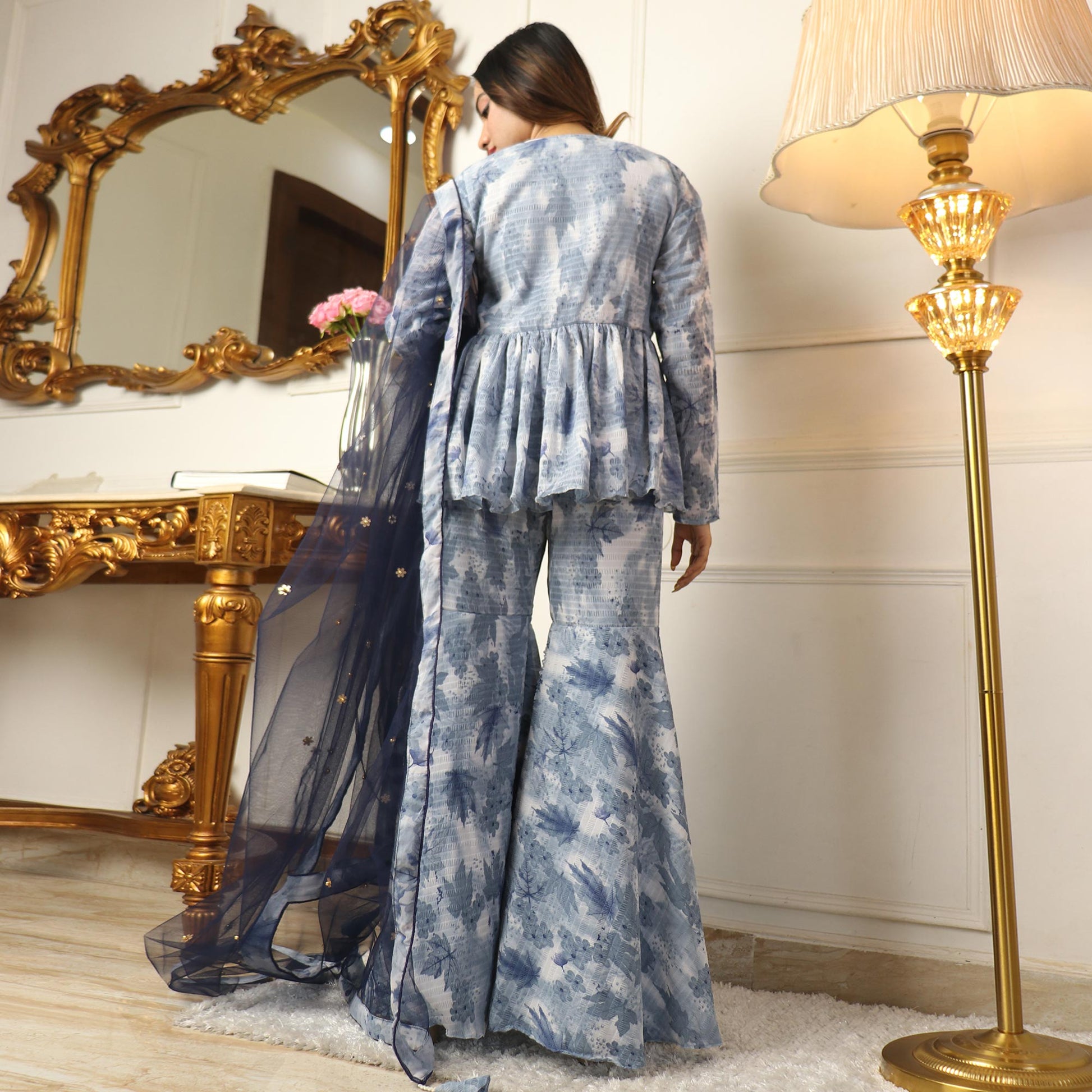 grey-floral-printed-georgette-sharara-suit