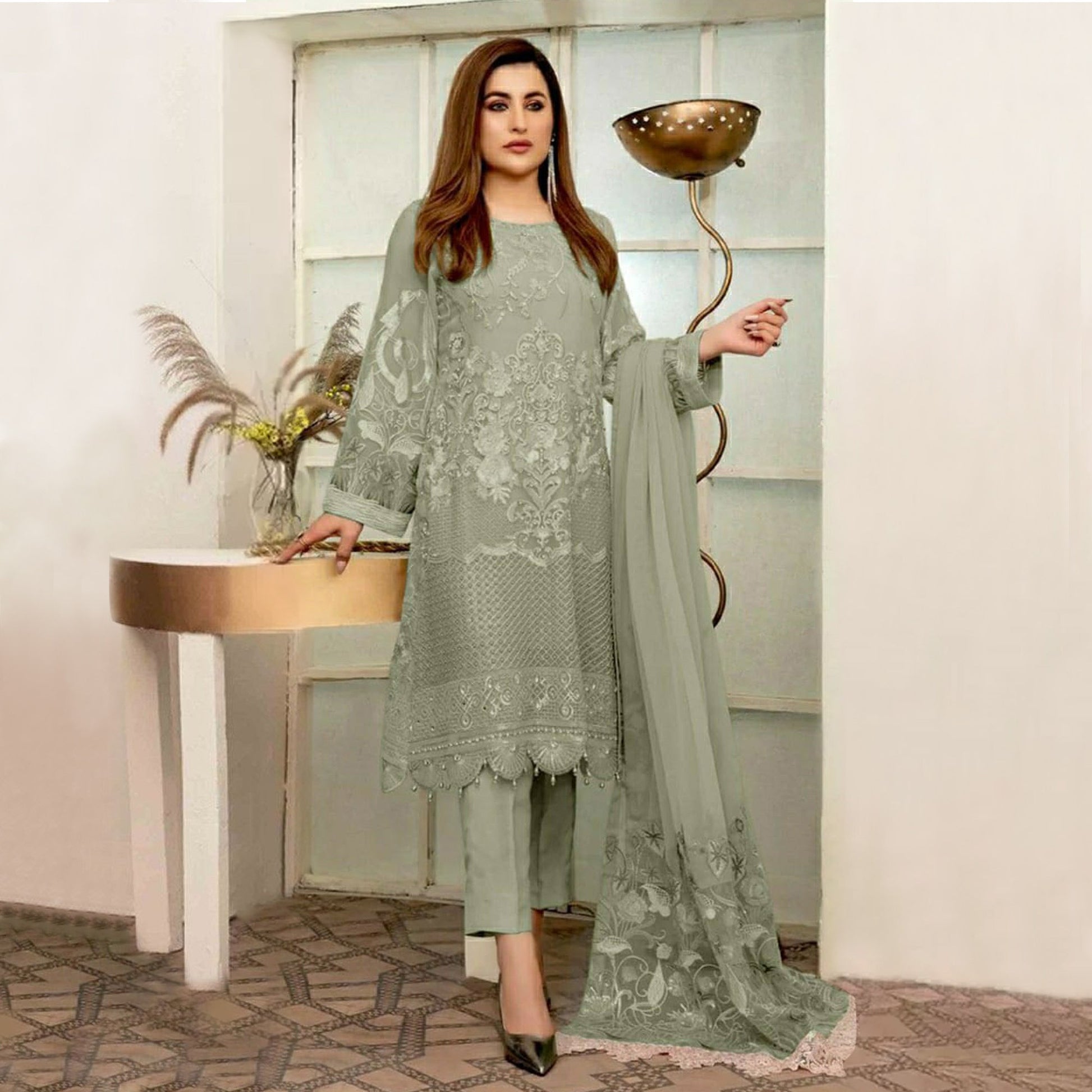 green-embroidered-georgette-pakistani-suit-2